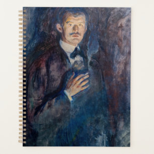 Agenda Edvard Munch - autorretrato con cigarrillo