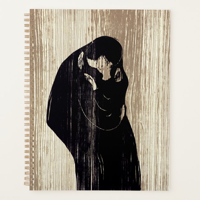 Agenda Edvard Munch - El beso IV (Anverso)