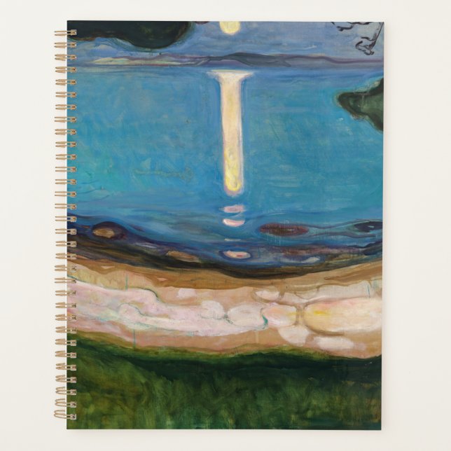 Agenda Edvard Munch - Moonlight (Anverso)