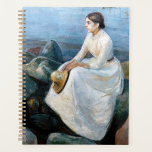 Agenda Edvard Munch - Noche de verano, Inger en la playa