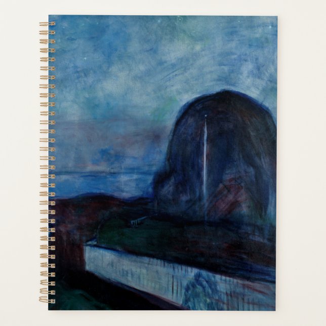 Agenda Edvard Munch - Noche Starry 1893 (Anverso)