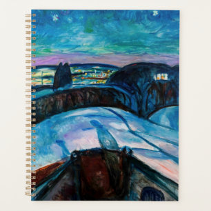 Agenda Edvard Munch - Noche Starry 1922