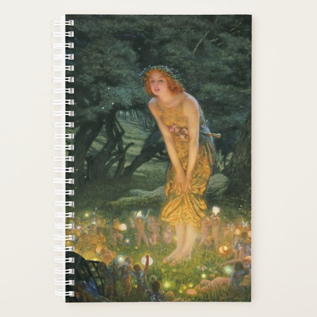 Agenda Edward Robert Hughes - Noche de verano (Anverso)