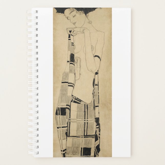 Agenda Egon Schiele - Chica Permanente (Anverso)