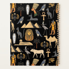 Agenda Egyptian Hieroglyphic Symbol Pattern Background