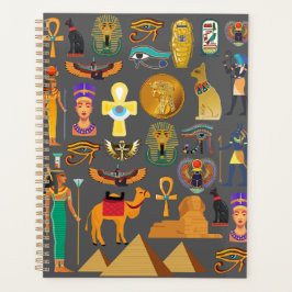 Agenda Egyptian Hieroglyphic Symbol Pattern pharaoh