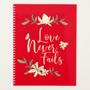 Agenda El amor nunca falla 1 escritura bíblica corintian