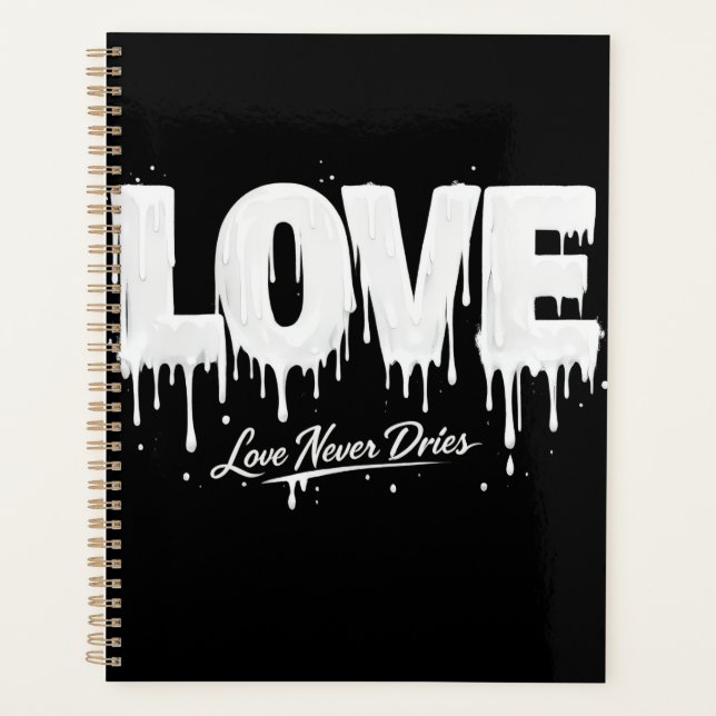 Agenda El amor nunca se seca (Anverso)