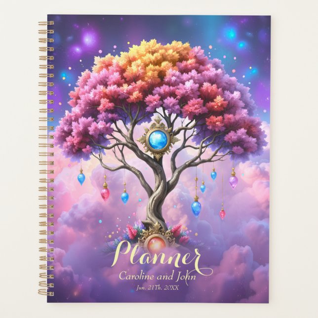 Agenda El Árbol Celestial del Devenir. (Anverso)