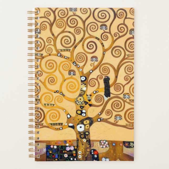 Agenda El Árbol De La Vida Gustav Klimt (Anverso)