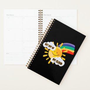Agenda El arcoiris colorido sale de mi nube