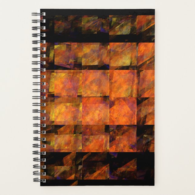 Agenda El arte abstracto de la pared (Anverso)