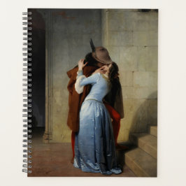 Agenda El beso en satén azul Francesco Hayez personaliza