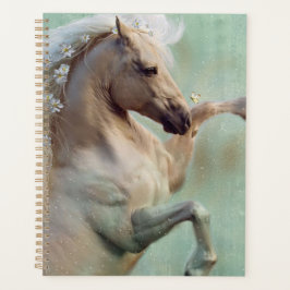 Agenda El caballo de Stallion dorado -