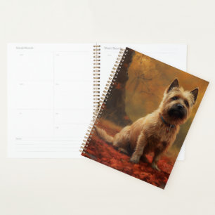 Agenda El Cairn Terrier se inspira en las hojas de otoño