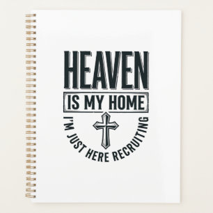 Agenda El cielo es mi hogar Camiseta de reclutamiento cri