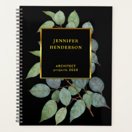 Agenda El color de agua deja un elegante profesional del