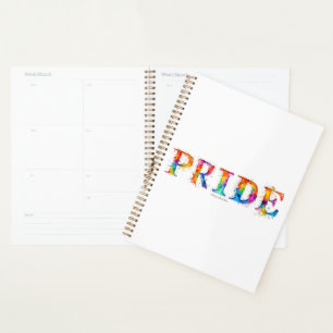 Agenda El colorido y creativo texto temático del Orgullo 
