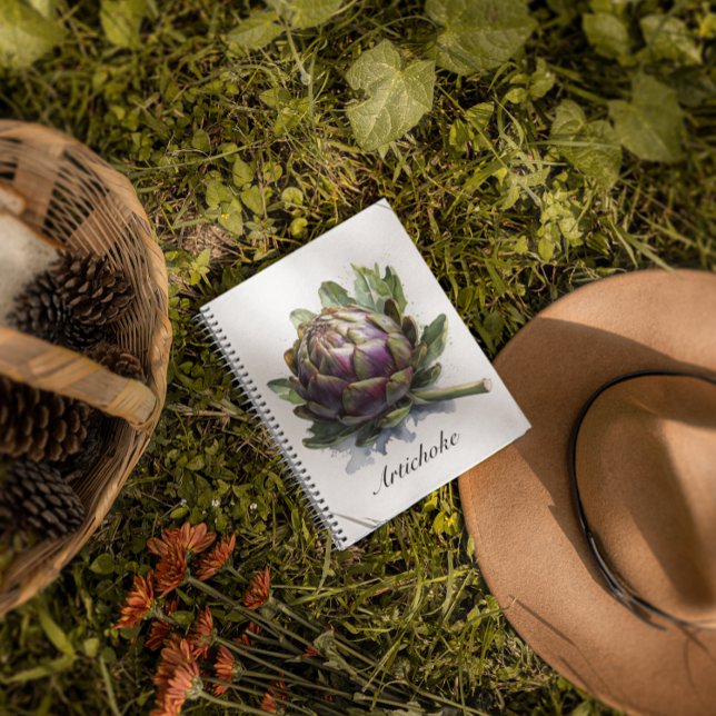 Agenda El Corazón del Jardín: Artichoke en acuarela (Subido por el creador)