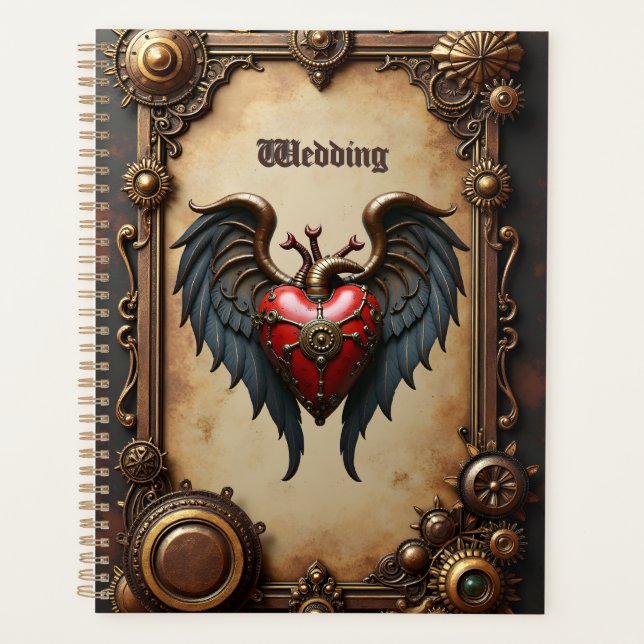 Agenda El corazón palpitante de la mecánica,  (Anverso)