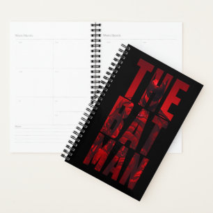 Agenda El corte de la tipografía de Batman
