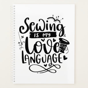 Agenda El coser es mi lenguaje de amor