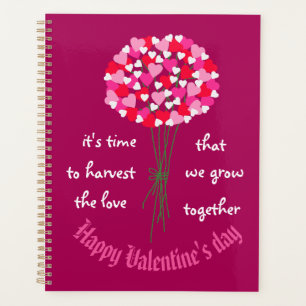 Agenda El día de San Valentín de Bouquet Flowers