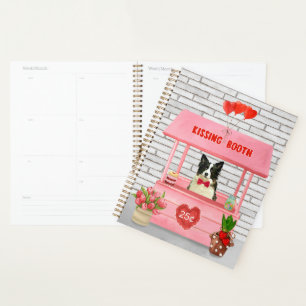 Agenda El día de San Valentín de Perro Collie Fronterizo