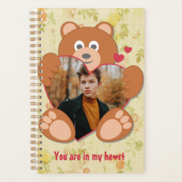 Agenda El día de San Valentín fotográfico de Teddy Bear c