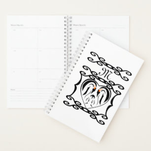 Agenda El emperador Penguin Forever Love Birds
