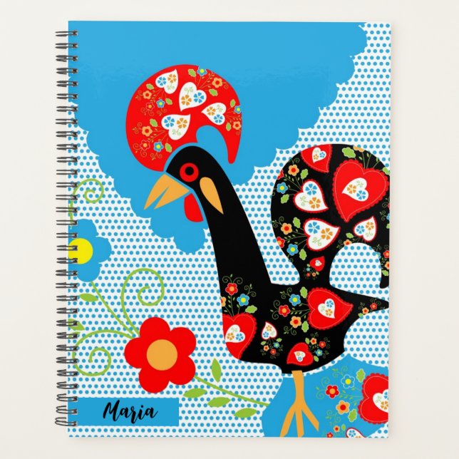 Agenda El gallo portugués de Barcelos (Anverso)