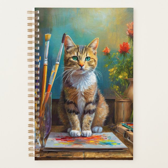 Agenda El gato artístico (Anverso)