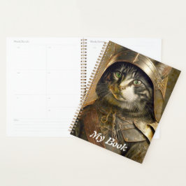 Agenda El gato Samurai. Personalizar.