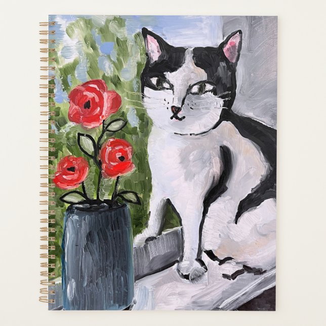 Agenda El gato y los cachorros (Anverso)
