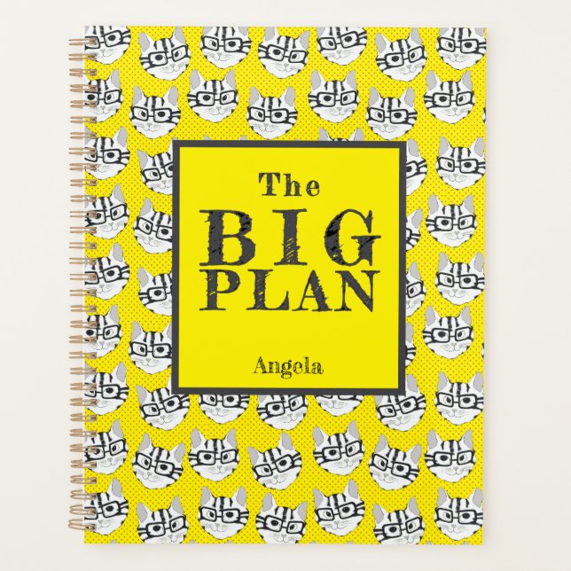 Agenda El gran plan amarillo de Cadstudios (Anverso)