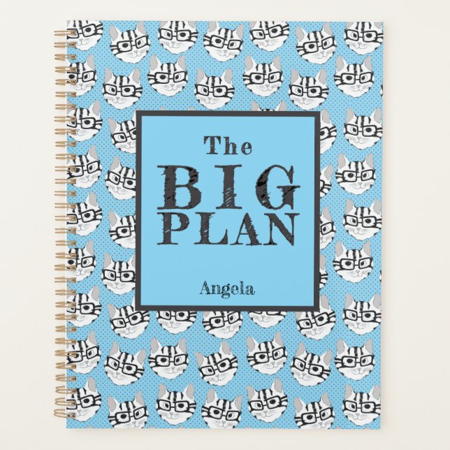Agenda El gran plan azul de Cadstudios (Anverso)