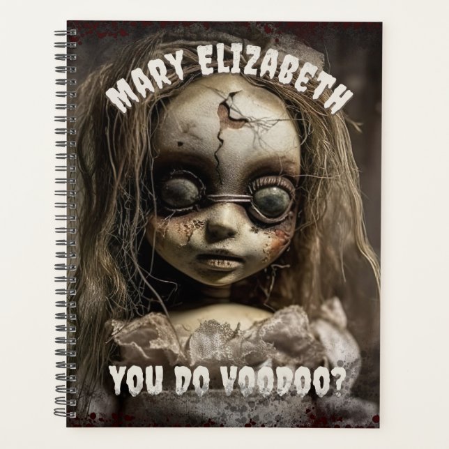 Agenda El horror del Retro 80 atormentó a Voodoo Doll Pla (Anverso)