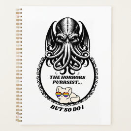 Agenda El Horrors PURRsist Spiral Photo Notebook