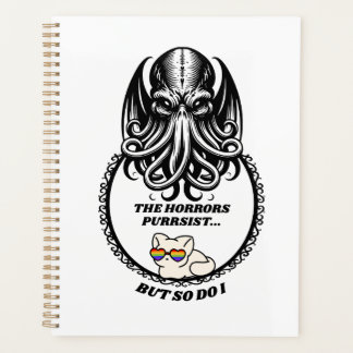 Agenda El Horrors PURRsist Spiral Photo Notebook