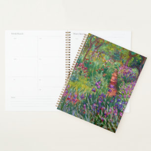 Agenda El Jardín Iris De Giverny De Claude Monet