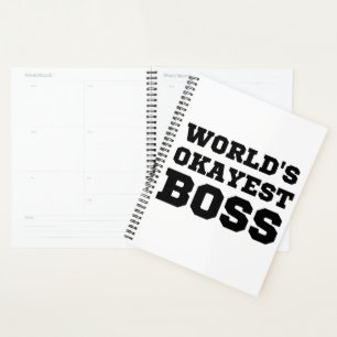 Agenda El jefe más Okayés del mundo