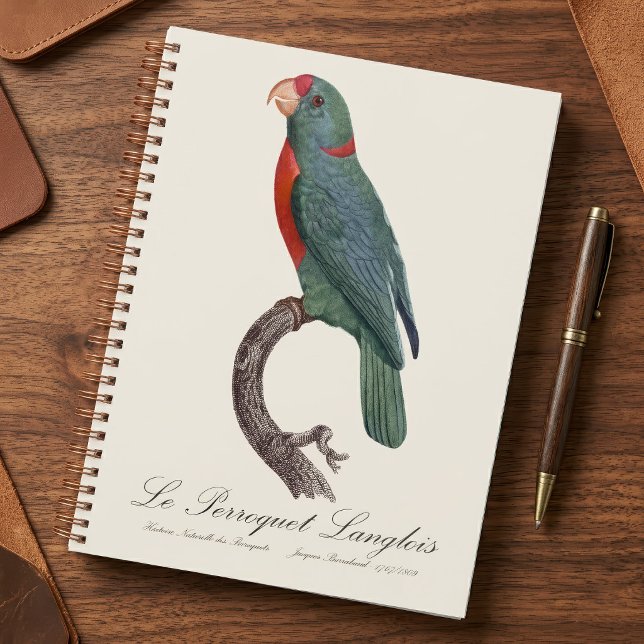 Agenda El loro Langlois de Jacques Barraband (Le Perroquet Langlois by Jacques Barraband. Planner)