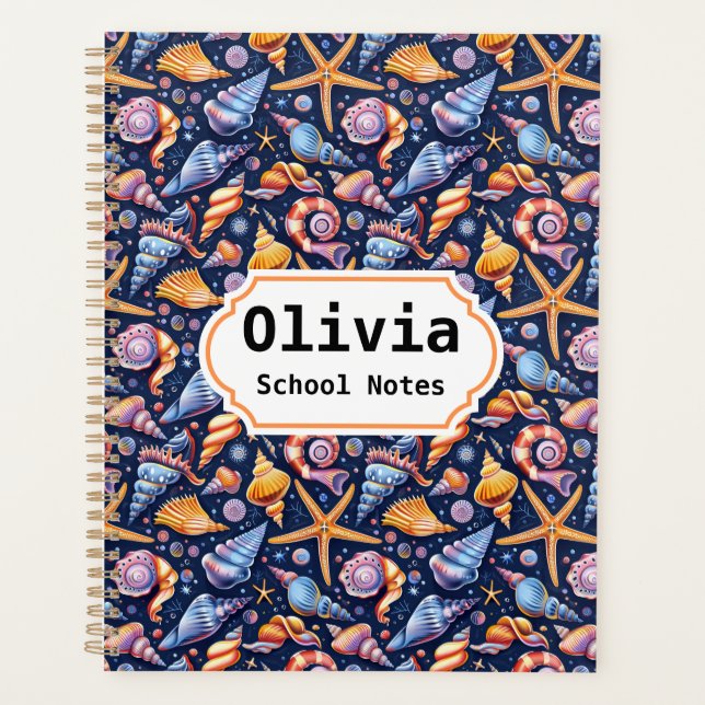 Agenda El mar elegante de vuelta a la escuela (Anverso)