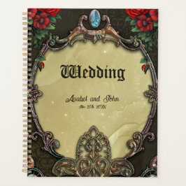 Agenda El marco ostenta un diseño opulento