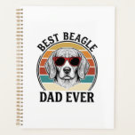 Agenda El Mejor Papá Beagle de Todos los Tiempos Diseño d<br><div class="desc">El Mejor Papá Beagle de Todos los Tiempos Diseño de Camiseta Vintage Beagle_1</div>