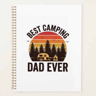Agenda El mejor papá de camping de todos los tiempos Dise