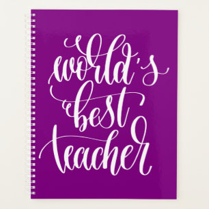 Agenda El mejor profesor del mundo