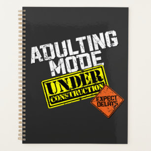Agenda El modo de adulto en construcción es un divertido