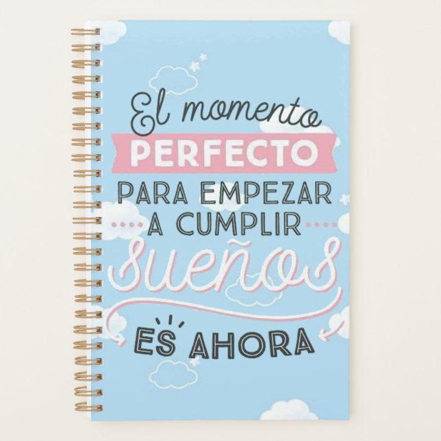 Agenda El momento perfecto  (Anverso)