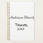 Agenda El nombre de la familia viajes vacaciones aventura<br><div class="desc">Diseño</div>